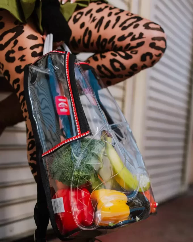 100% CLEAR BACKPACK SHARK 100% CLEAR BACKPACK SHARK