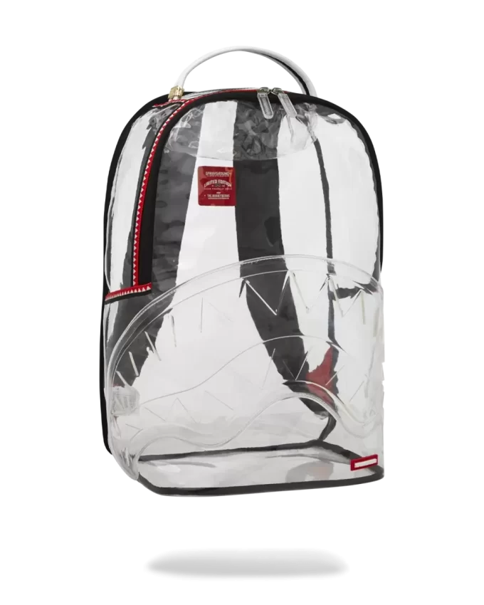100% CLEAR BACKPACK SHARK 100% CLEAR BACKPACK SHARK