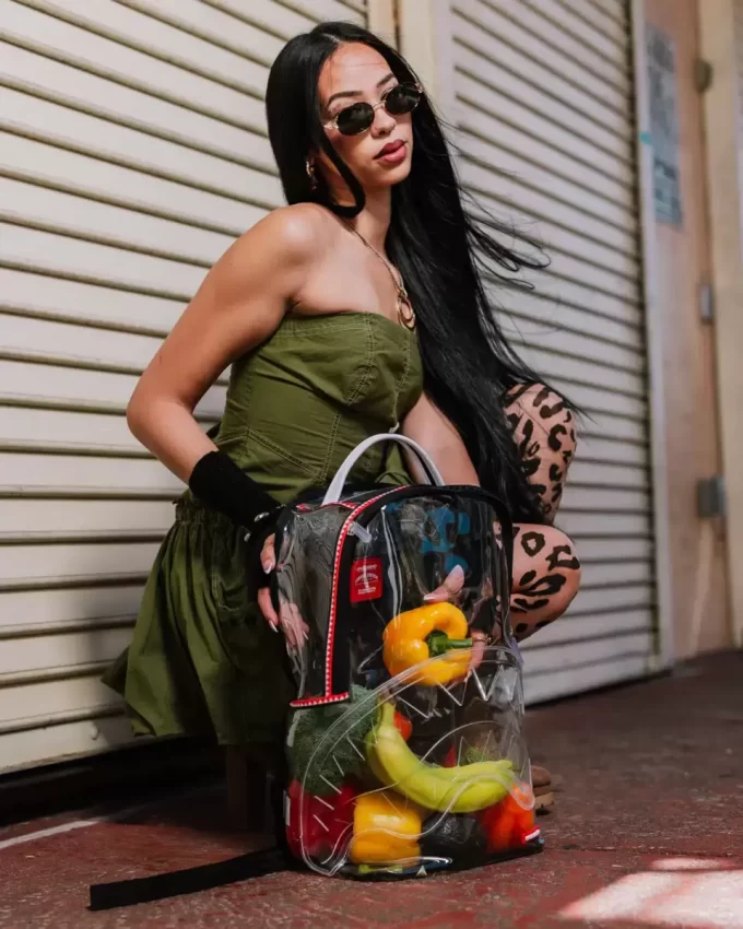 100% CLEAR BACKPACK SHARK 100% CLEAR BACKPACK SHARK