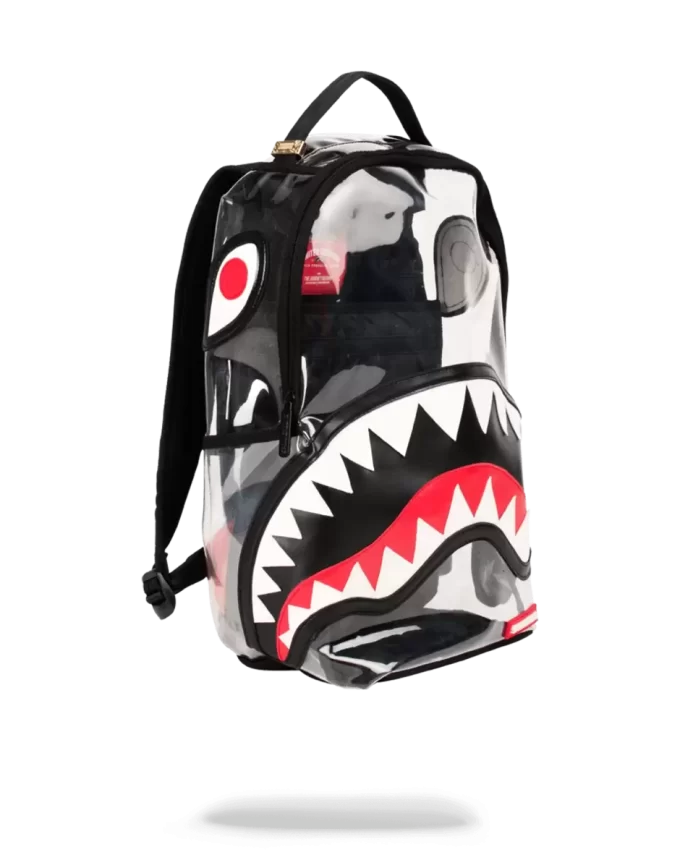 20/20 VISION SHARK CLEAR BACKPACK 20/20 VISION SHARK CLEAR BACKPACK