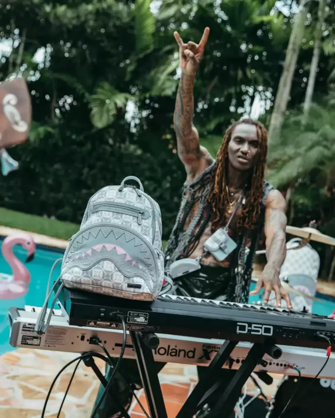 A.I.8 AFRICAN INTELLIGENCE BOOKED & BUSY SAVAGE BACKPACK A.I.8 AFRICAN INTELLIGENCE BOOKED & BUSY SAVAGE BACKPACK