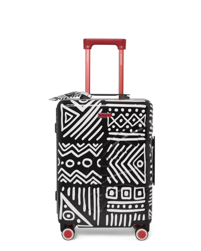 A.I.8 AFRICAN INTELLIGENCE – ORIGIN STORY SHARKNAUTICS HARDSHELL CARRY-ON LUGGAGE A.I.8 AFRICAN INTELLIGENCE – ORIGIN STORY SHARKNAUTICS HARDSHELL CARRY-ON LUGGAGE