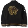 A.I.9 AFRICAN INTELLIGENCE GUILDED LEOPARD – SANDFLOWER COLLAB VARSITY JACKET