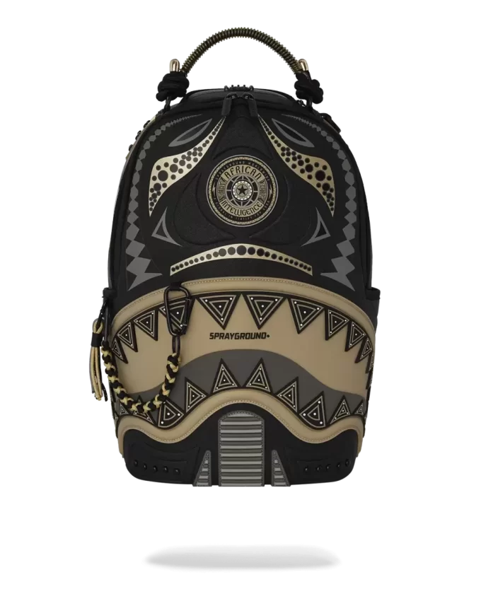A.I. AFRICAN INTELLIGENCE SHARKS OF THE GOLD OCEAN BACKPACK – SANDFLOWER COLLAB A.I. AFRICAN INTELLIGENCE SHARKS OF THE GOLD OCEAN BACKPACK – SANDFLOWER COLLAB