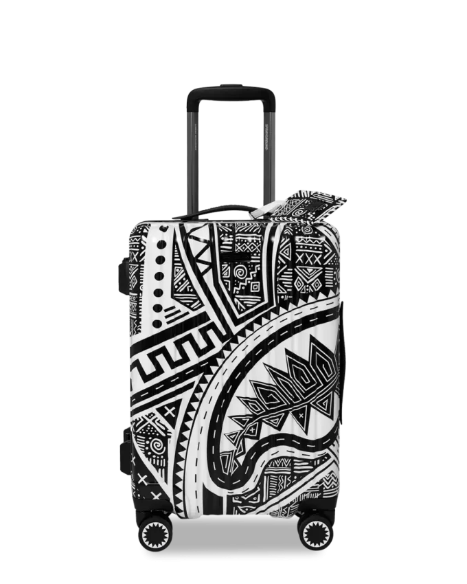 A.I. AFRICAN INTELLIGENCE THE SKYHAWK CARRY-ON LUGGAGE – SANDFLOWER COLLAB A.I. AFRICAN INTELLIGENCE THE SKYHAWK CARRY-ON LUGGAGE – SANDFLOWER COLLAB