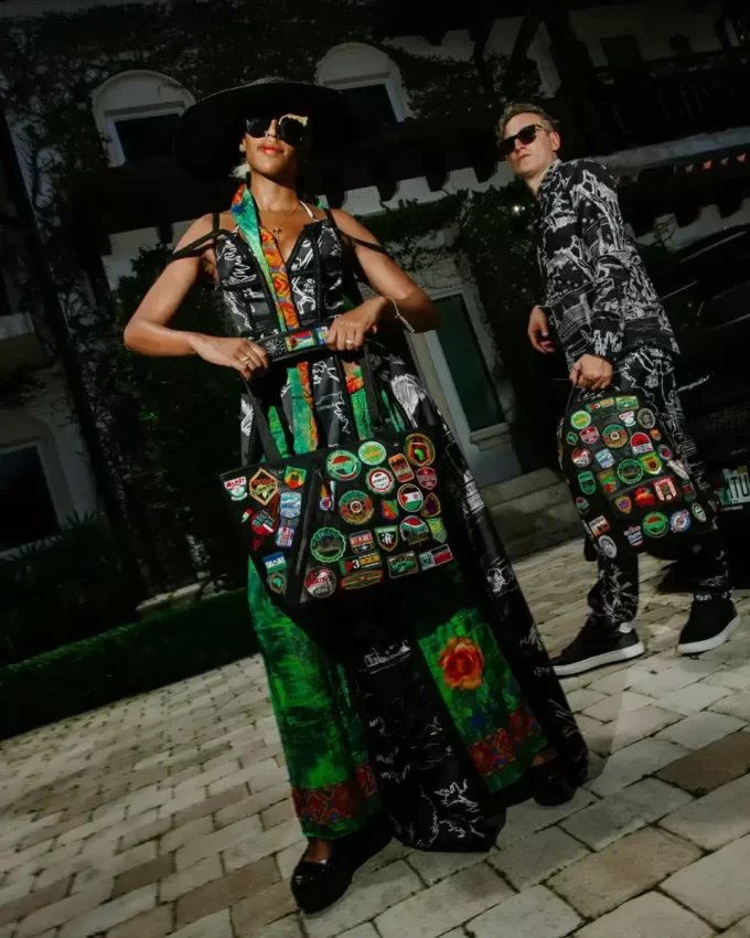 A.I. THE 54 (PATCHES OF AFRICA) CARGO BACKPACK A.I. THE 54 (PATCHES OF AFRICA) CARGO BACKPACK