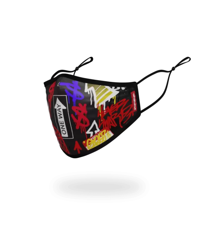 ADULT ONE WAY FORM-FITTING FACE MASK ADULT ONE WAY FORM-FITTING FACE MASK