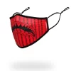 ADULT REVERSE SHARKS IN PARIS (RED) FORM FITTING FACE MASK ADULT REVERSE SHARKS IN PARIS (RED) FORM FITTING FACE MASK