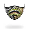 ADULT SAFARI SHARK FORM FITTING FACE MASK ADULT SAFARI SHARK FORM FITTING FACE MASK