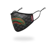 ADULT SPUCCI (BLACK) FORM-FITTING FACE MASK ADULT SPUCCI (BLACK) FORM-FITTING FACE MASK