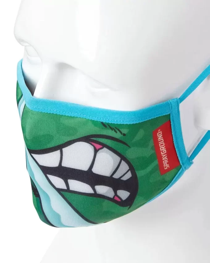 ADULT TMNT: LEONARDO SHARK FORM FITTING FACE-COVERING ADULT TMNT: LEONARDO SHARK FORM FITTING FACE-COVERING