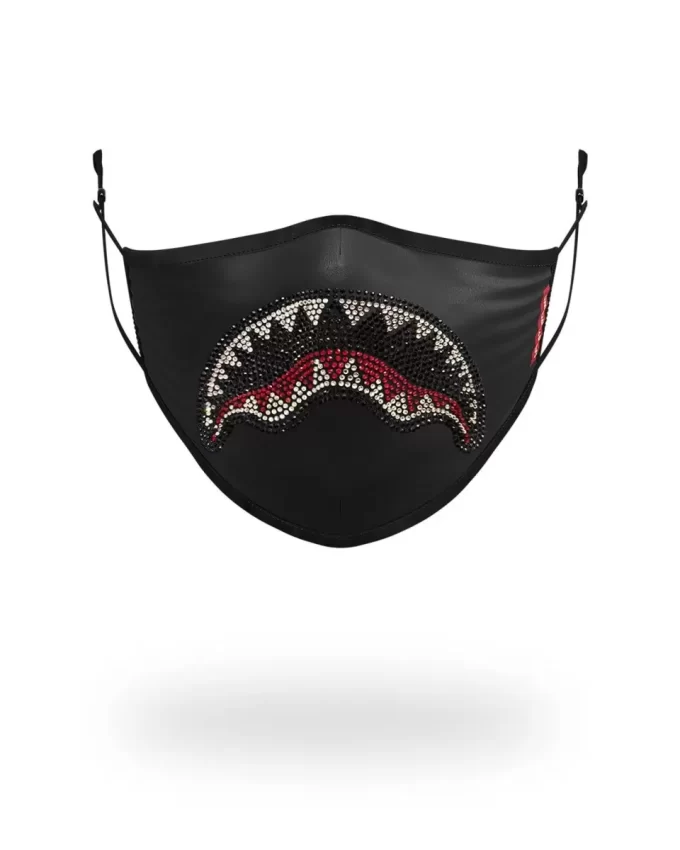 ADULT TRINITY SHARK FORM FITTING FACE MASK ADULT TRINITY SHARK FORM FITTING FACE MASK