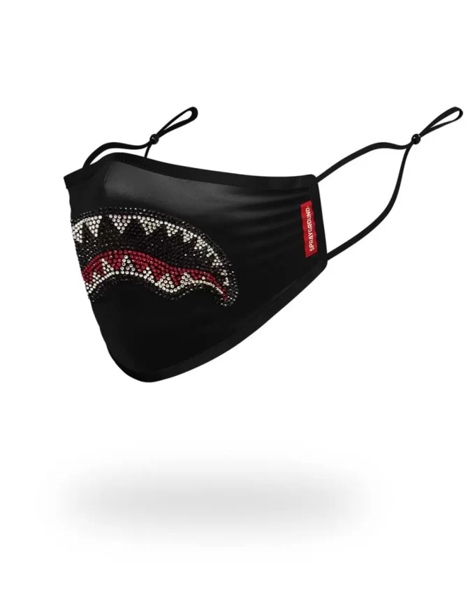 ADULT TRINITY SHARK FORM FITTING FACE MASK ADULT TRINITY SHARK FORM FITTING FACE MASK