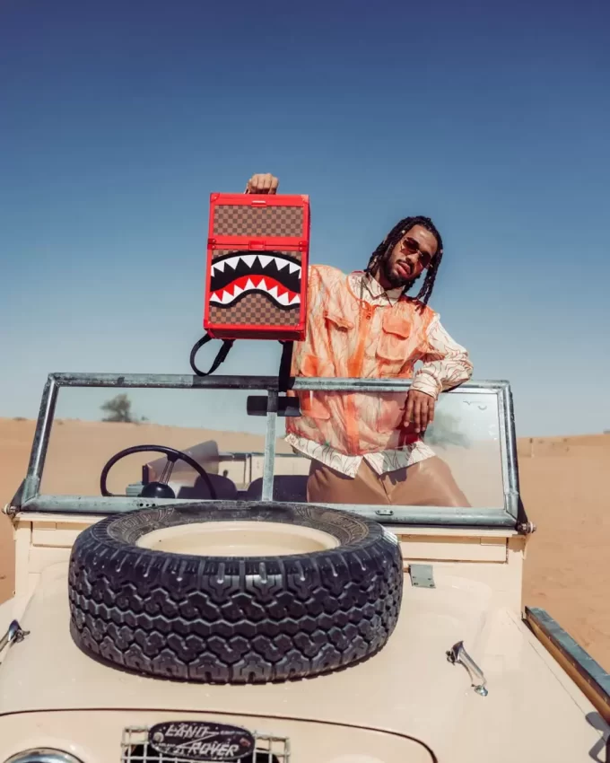 ALL OR NOTHING SHARKS IN PARIS CHATURANGA SHARK 1900 BACKPACK ALL OR NOTHING SHARKS IN PARIS CHATURANGA SHARK 1900 BACKPACK