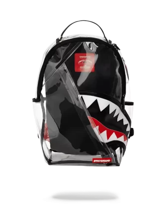 ANGLED 20/20 VISION SHARK CLEAR BACKPACK