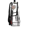 ANGLED 20/20 VISION SHARK CLEAR BACKPACK ANGLED 20/20 VISION SHARK CLEAR BACKPACK