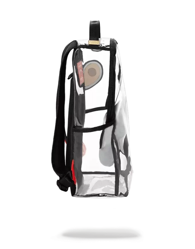 ANGLED 20/20 VISION SHARK CLEAR BACKPACK ANGLED 20/20 VISION SHARK CLEAR BACKPACK