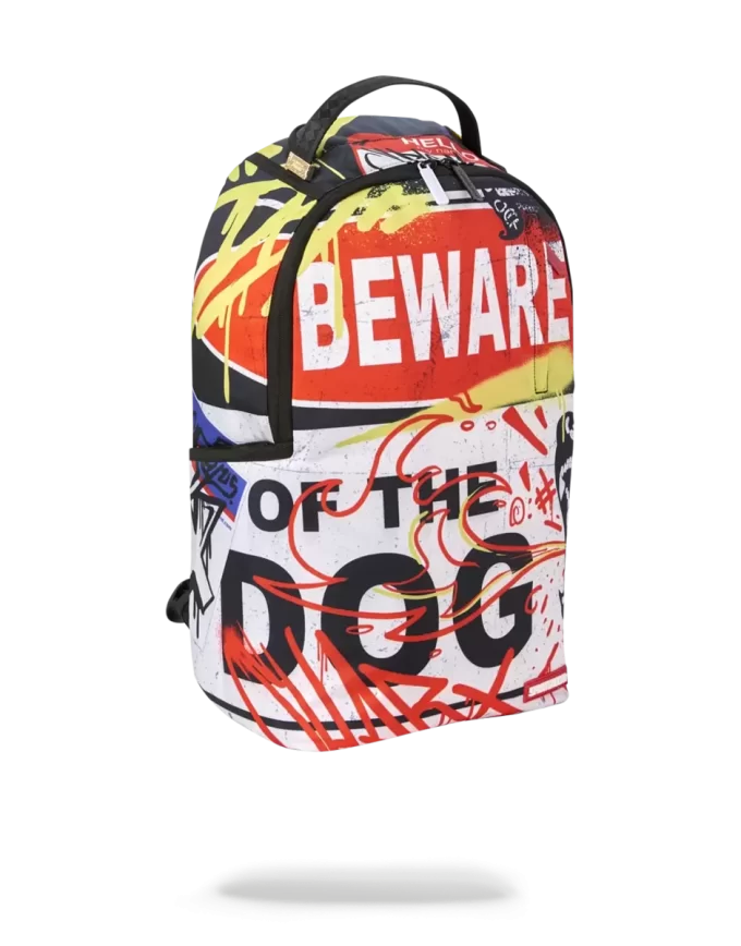 BEWARE OF THE DOG BACKPACK BEWARE OF THE DOG BACKPACK