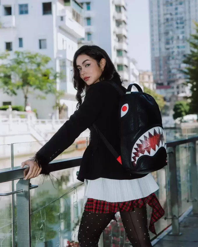 BIG BITE LUCID CLEAR SHARK BITE BACKPACK BIG BITE LUCID CLEAR SHARK BITE BACKPACK