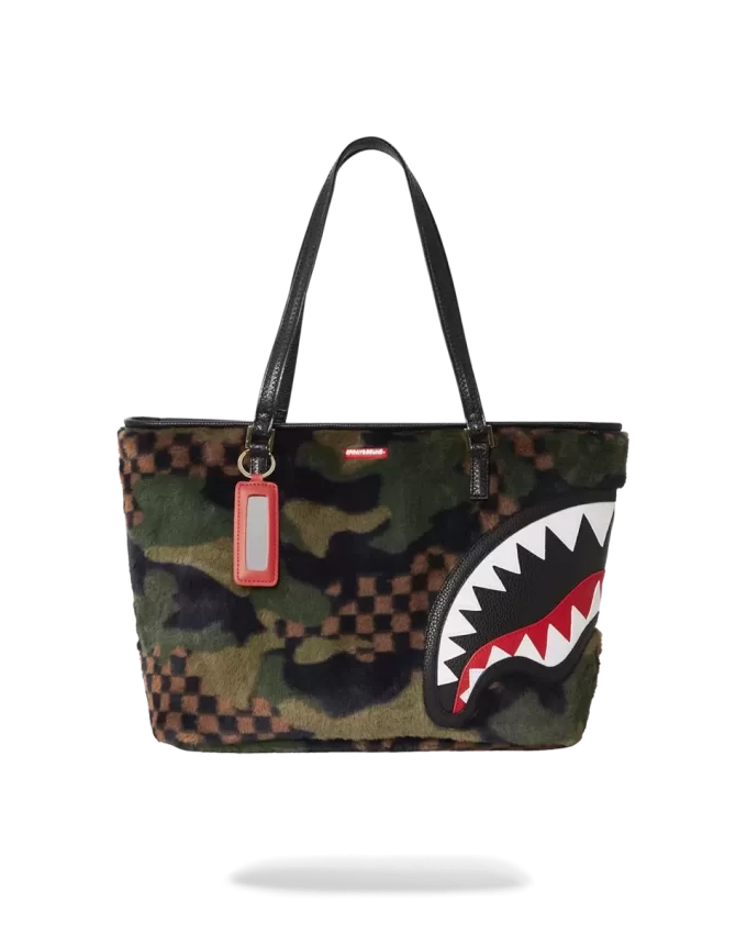 BIG SKY FUR SHARK TOTE BIG SKY FUR SHARK TOTE