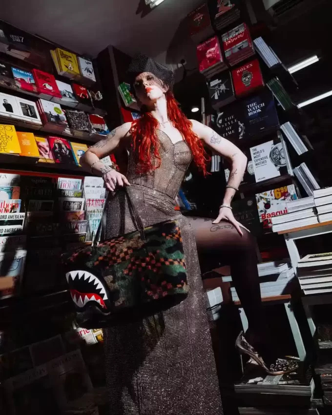 BIG SKY FUR SHARK TOTE BIG SKY FUR SHARK TOTE