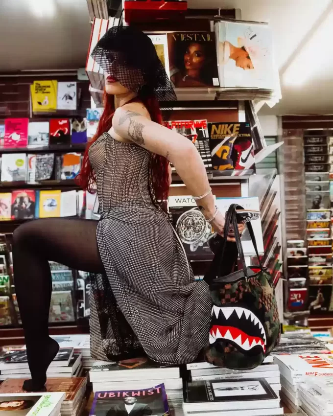 BIG SKY FUR SHARK TOTE BIG SKY FUR SHARK TOTE