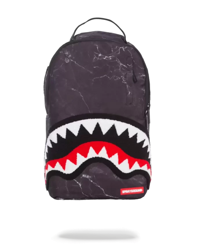 BLACK MARBLE BACKPACK