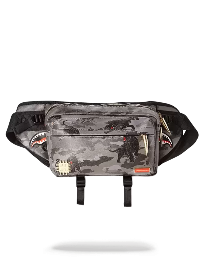 BLACK PANTHERA CAMO CROSSBODY BLACK PANTHERA CAMO CROSSBODY