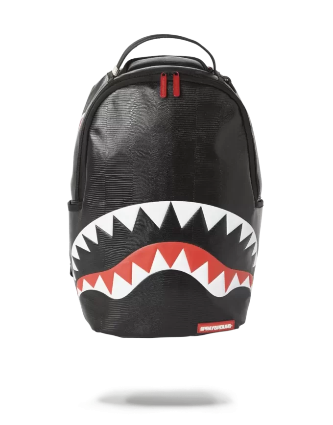 BLACK REPTILE SHARK BACKPACK (ONE OF ONE) BLACK REPTILE SHARK BACKPACK (ONE OF ONE)