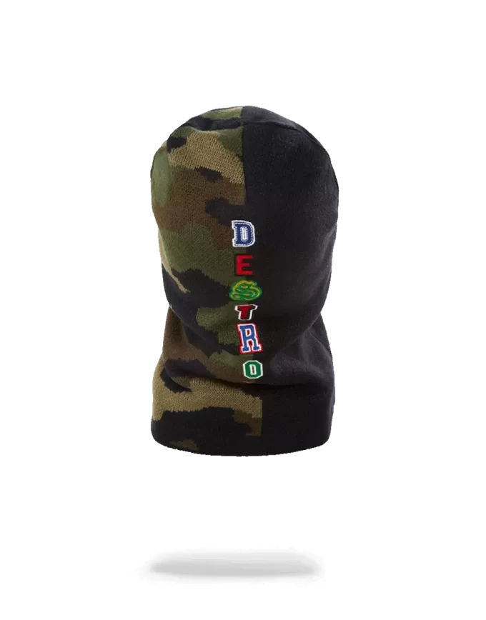 CAMO DESTROY SKI MASK