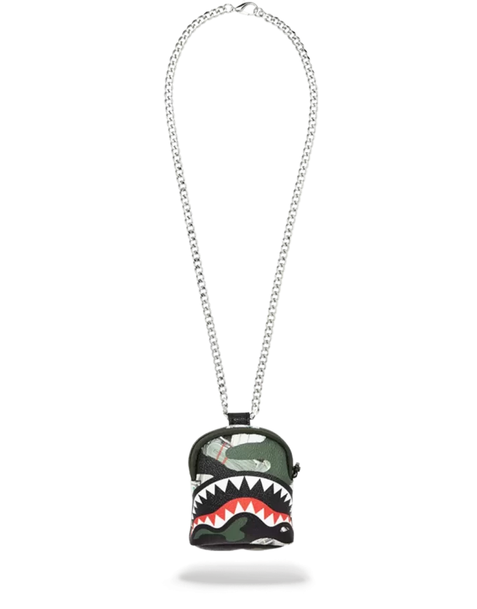 CAMO MONEY SHARK BACKPACK CHAIN