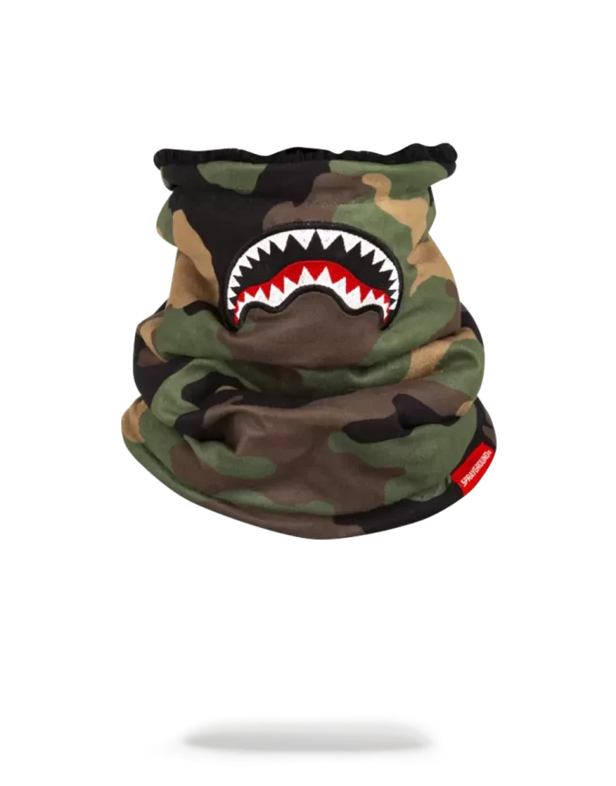 CAMO SHARK NECK WARMER