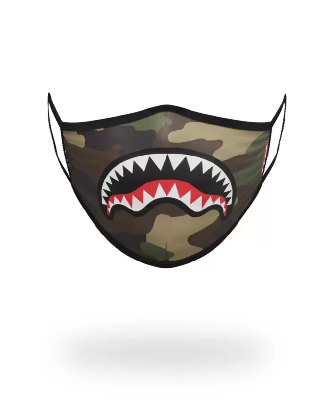 CAMO SHARKMOUTH FORM-FITTING MASK CAMO SHARKMOUTH FORM-FITTING MASK