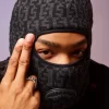 CASHIN CHECKS SKI MASK (GRAY) CASHIN CHECKS SKI MASK (GRAY)