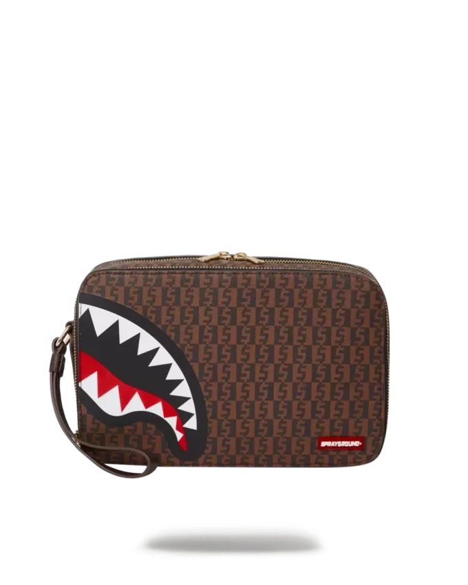 CASHIN CHECKS TOILETRY BAG CASHIN CHECKS TOILETRY BAG