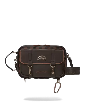 CHECKMATE ROYALE MESSENGER BRICK BAG