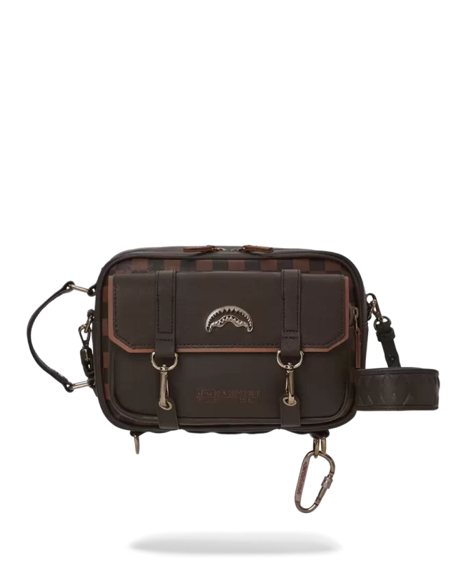 CHECKMATE ROYALE MESSENGER BRICK BAG CHECKMATE ROYALE MESSENGER BRICK BAG