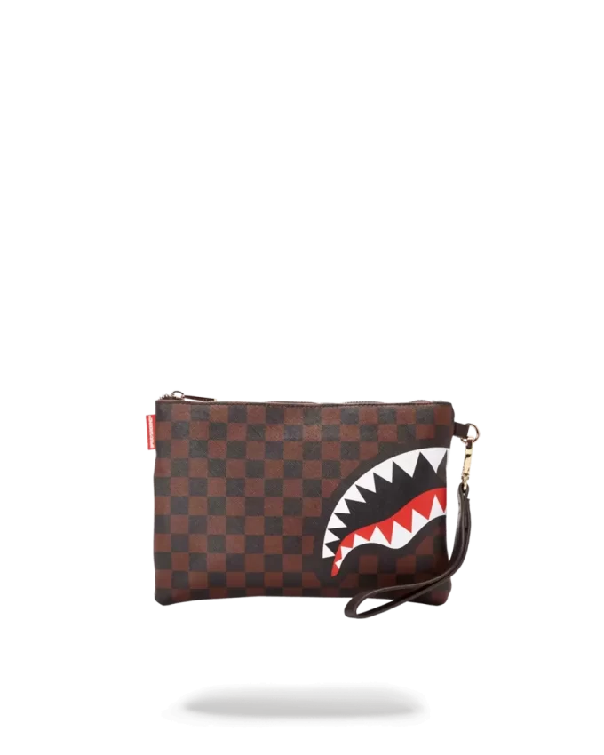 CHECKS IN CAMOFLAUGE CROSSOVER CLUTCH CHECKS IN CAMOFLAUGE CROSSOVER CLUTCH