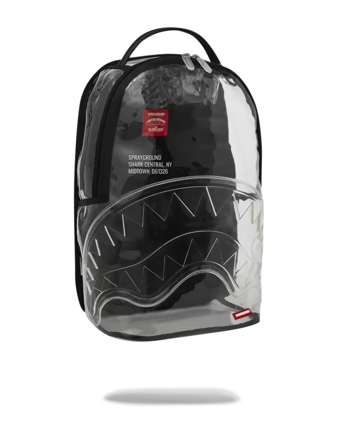 CLEAR BACKPACK – SHARK CENTRAL CLEAR BACKPACK – SHARK CENTRAL