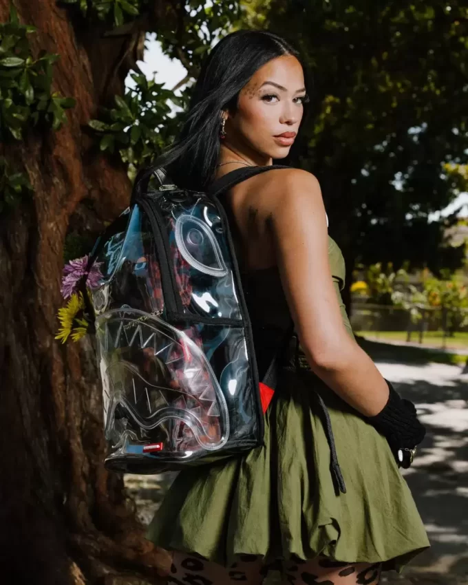 CLEAR BACKPACK – SHARKS IN PARIS BEAR CLEAR BACKPACK – SHARKS IN PARIS BEAR