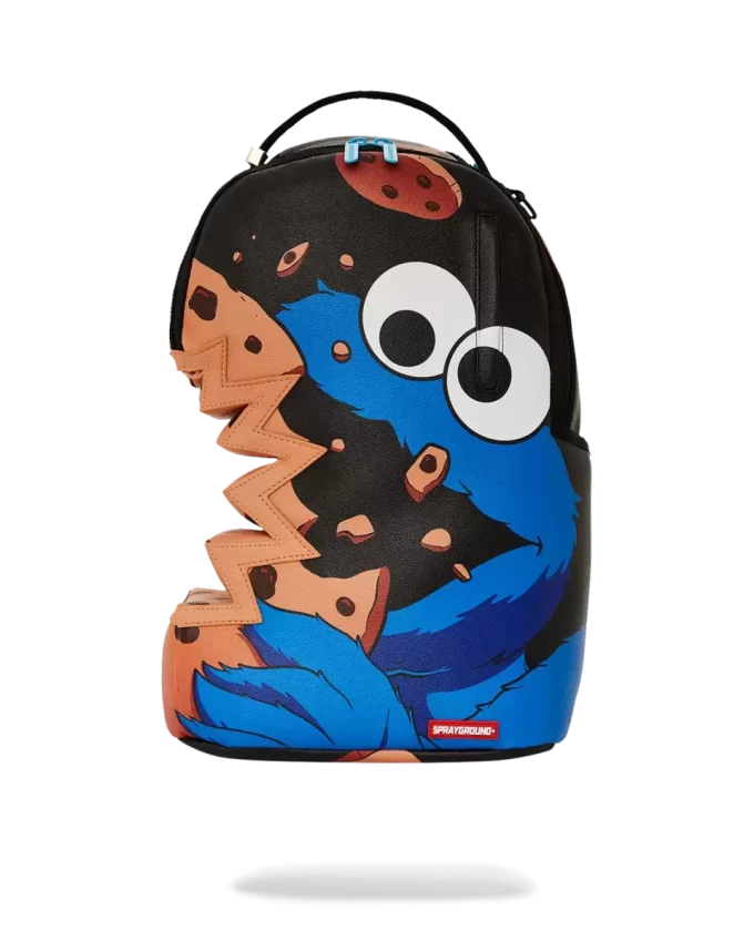 COOKIE MONSTER COOKIE SHARKBITE BACKPACK (DLXV) COOKIE MONSTER COOKIE SHARKBITE BACKPACK (DLXV)