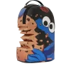 COOKIE MONSTER COOKIE SHARKBITE BACKPACK (DLXV) COOKIE MONSTER COOKIE SHARKBITE BACKPACK (DLXV)