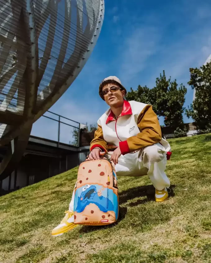 COOKIE MONSTER MUNCHIES BACKPACK COOKIE MONSTER MUNCHIES BACKPACK