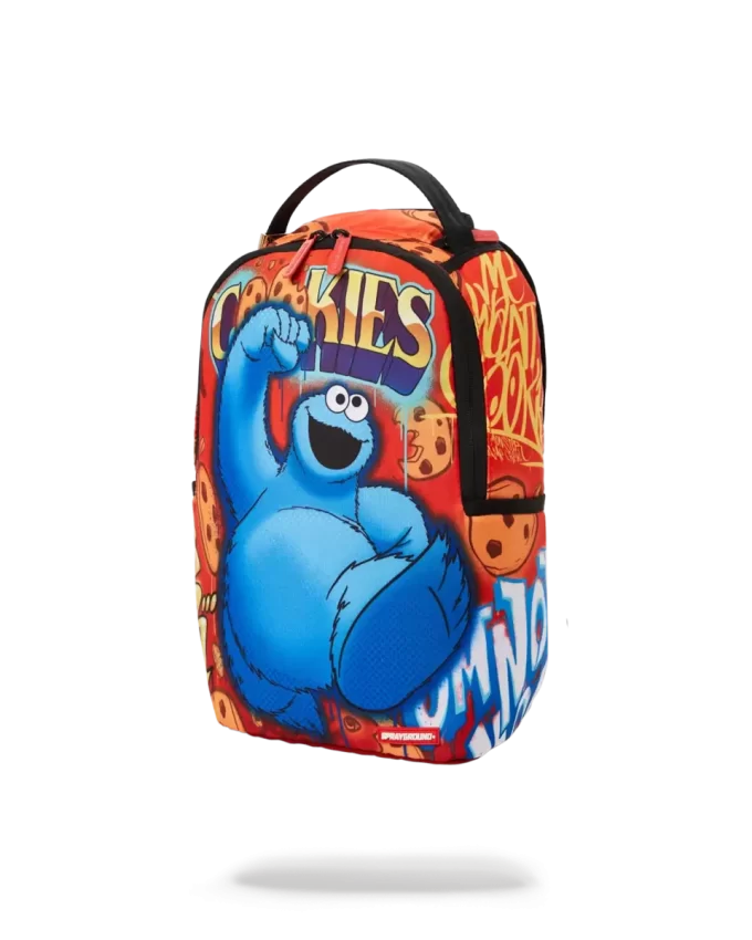 COOKIE MONSTER ON THE RUN MINI BACKPACK COOKIE MONSTER ON THE RUN MINI BACKPACK
