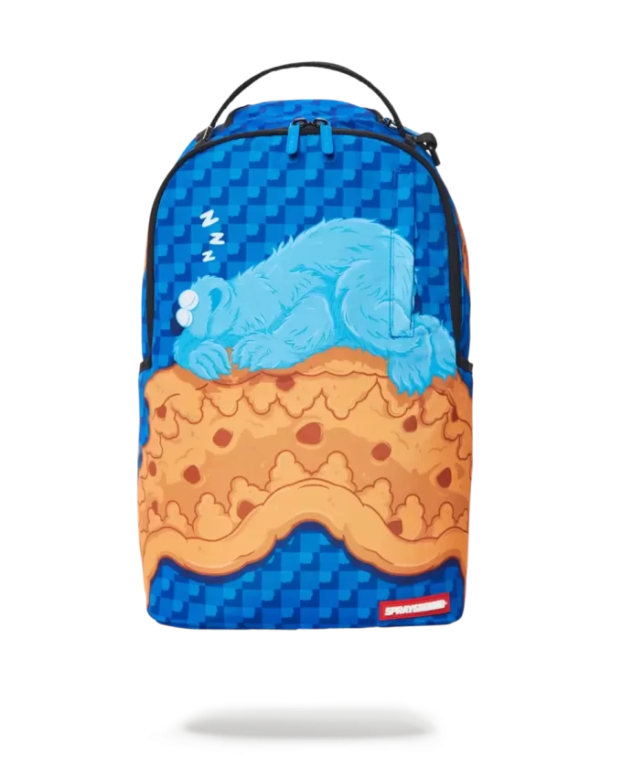 COOKIE MONSTER SLEEPING BACKPACK (DLXR) COOKIE MONSTER SLEEPING BACKPACK (DLXR)