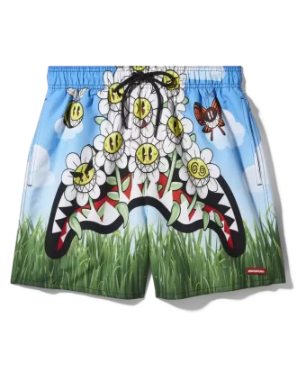 CRAZY DAISIES SWIM SHORTS
