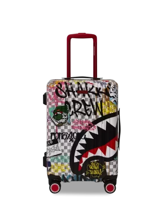 CREATE ANOTHER DAY SHARKNAUTICS HARDSHELL CARRY-ON LUGGAGE CREATE ANOTHER DAY SHARKNAUTICS HARDSHELL CARRY-ON LUGGAGE