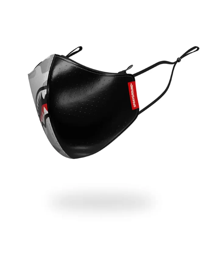 DAMAGE CONTROL STASH POCKET VEGAN LEATHER FACE MASK DAMAGE CONTROL STASH POCKET VEGAN LEATHER FACE MASK