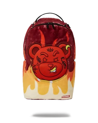DIABLO COZY VELOUR FUR BACKPACK