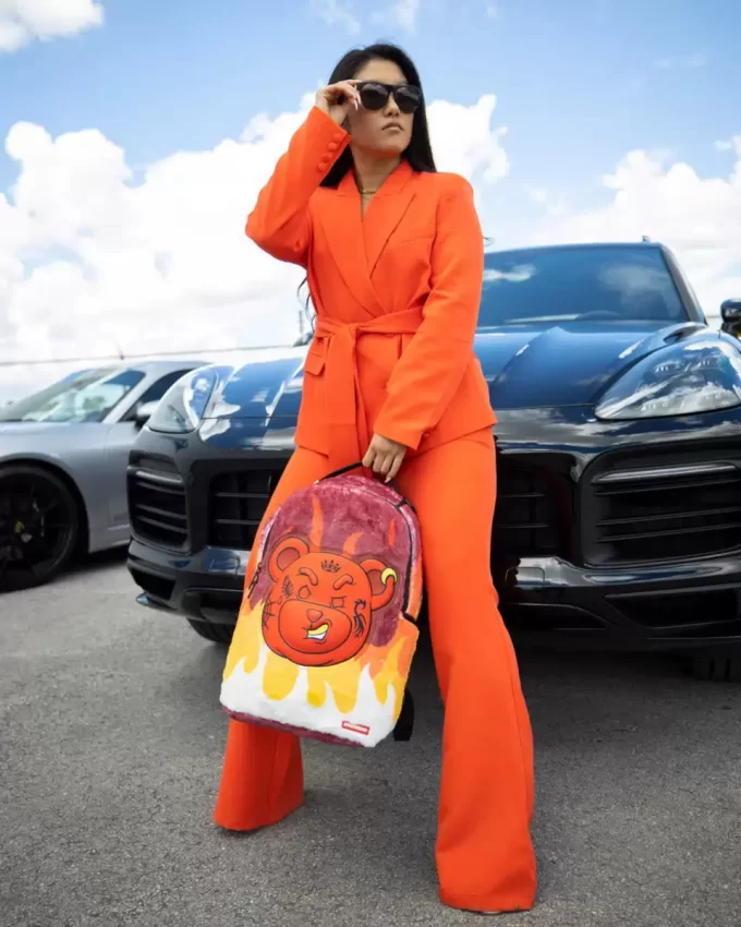 DIABLO COZY VELOUR FUR BACKPACK DIABLO COZY VELOUR FUR BACKPACK